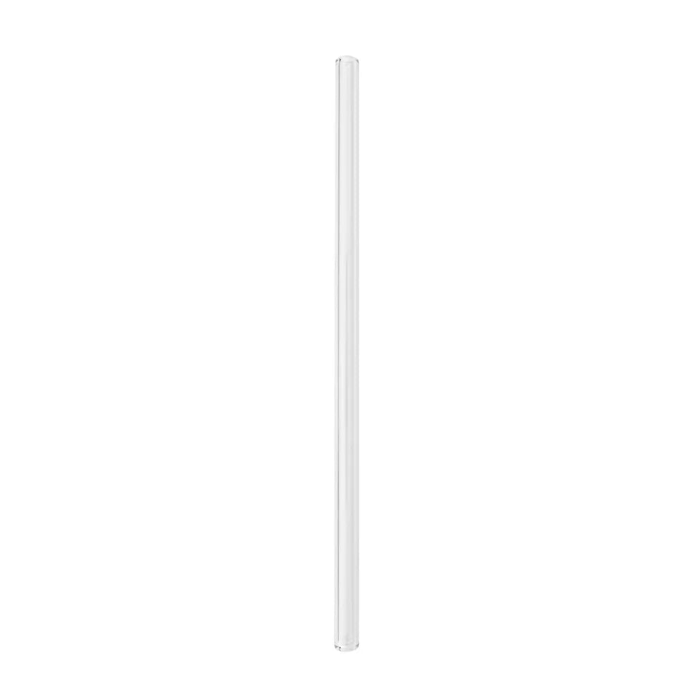 Straight Bend Straw Borosilicate Glass Straws Environmentally Friendly Reusable for Milkshakes Bar Accessories Straws with Brushes