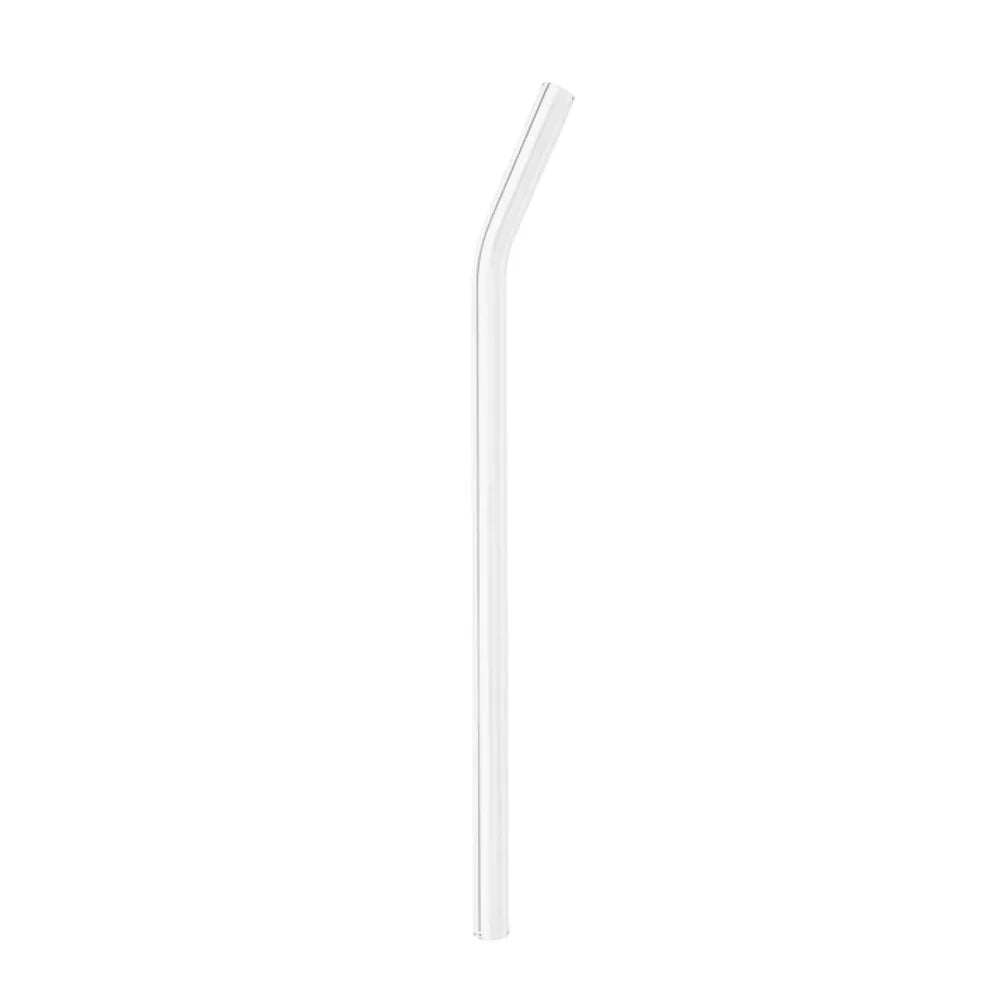 Straight Bend Straw Borosilicate Glass Straws Environmentally Friendly Reusable for Milkshakes Bar Accessories Straws with Brushes